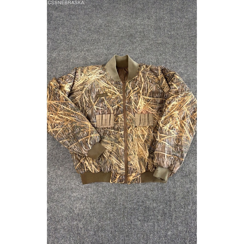 Vintage 90s Columbia Men's Hunting Jacket Mossy Oak‎ Shadow Grass Camo Sz L